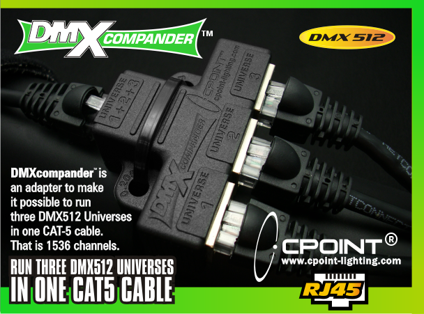 CPOINT® XLRJ45®- XLR to RJ45 adapter